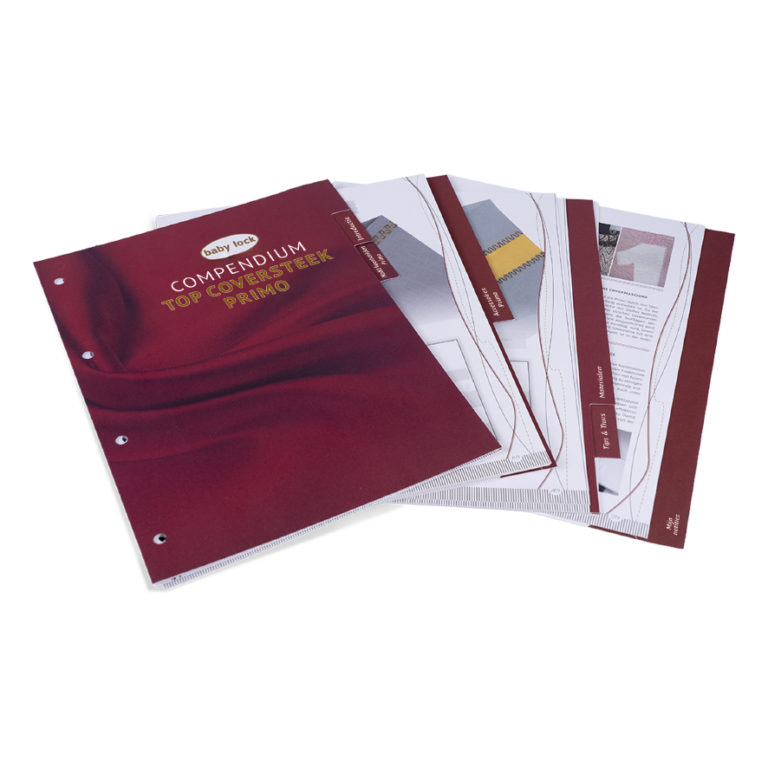 baby lock Compendium Primo, Voor alle bezitters van de eerste editie van baby lock overlock-/coversteekcompendium hebben we goed nieuws.