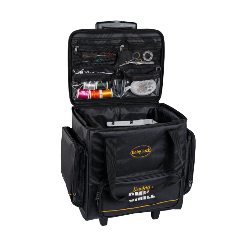 Stauraum kleiner Trolley für die baby lock Maschinen enlighten, Victory, cover stitch/Blcs, enspire, desire3, viele Fächer fürs verstauen von Nähutensilien